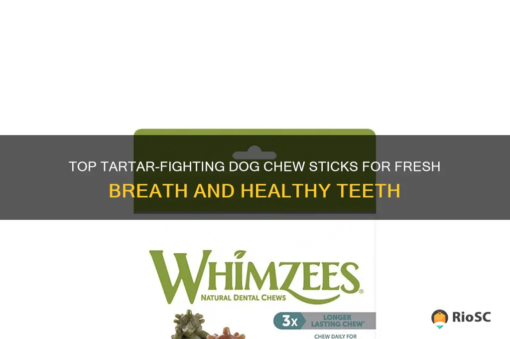 best dog chew sticks for tarter