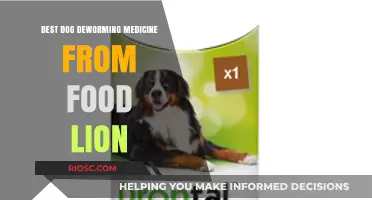 Top Picks for Dog Deworming Medicine Available at Food Lion