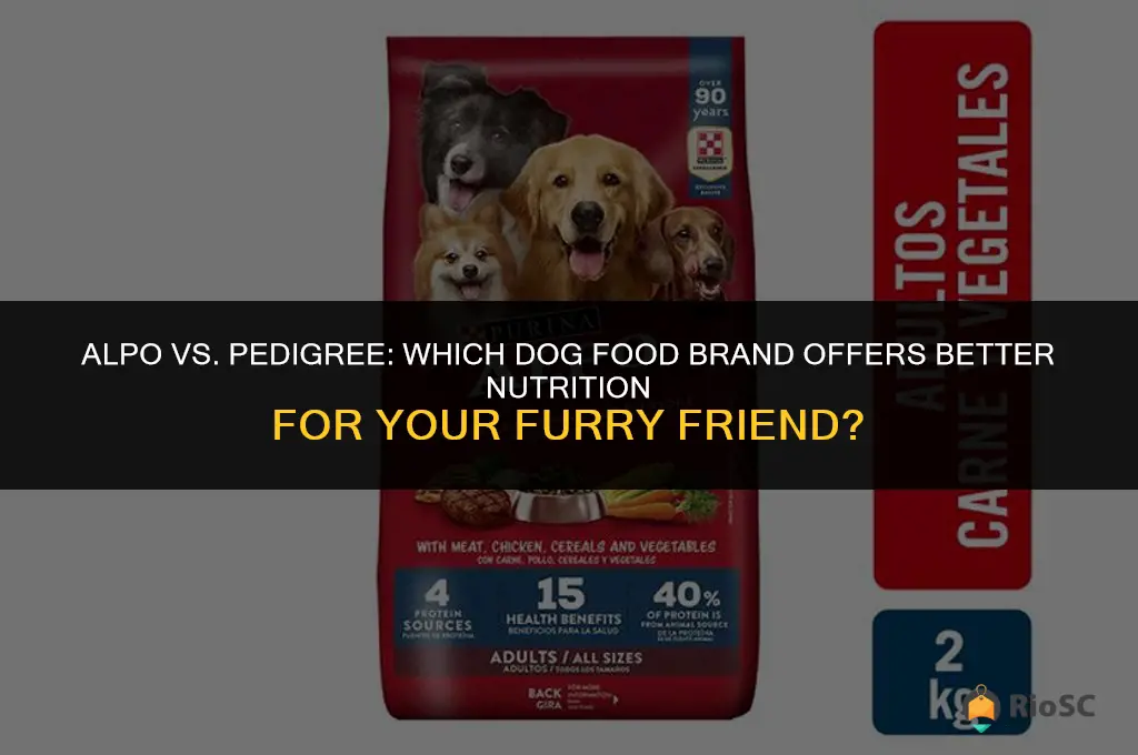 best dog food alpo or pedigree