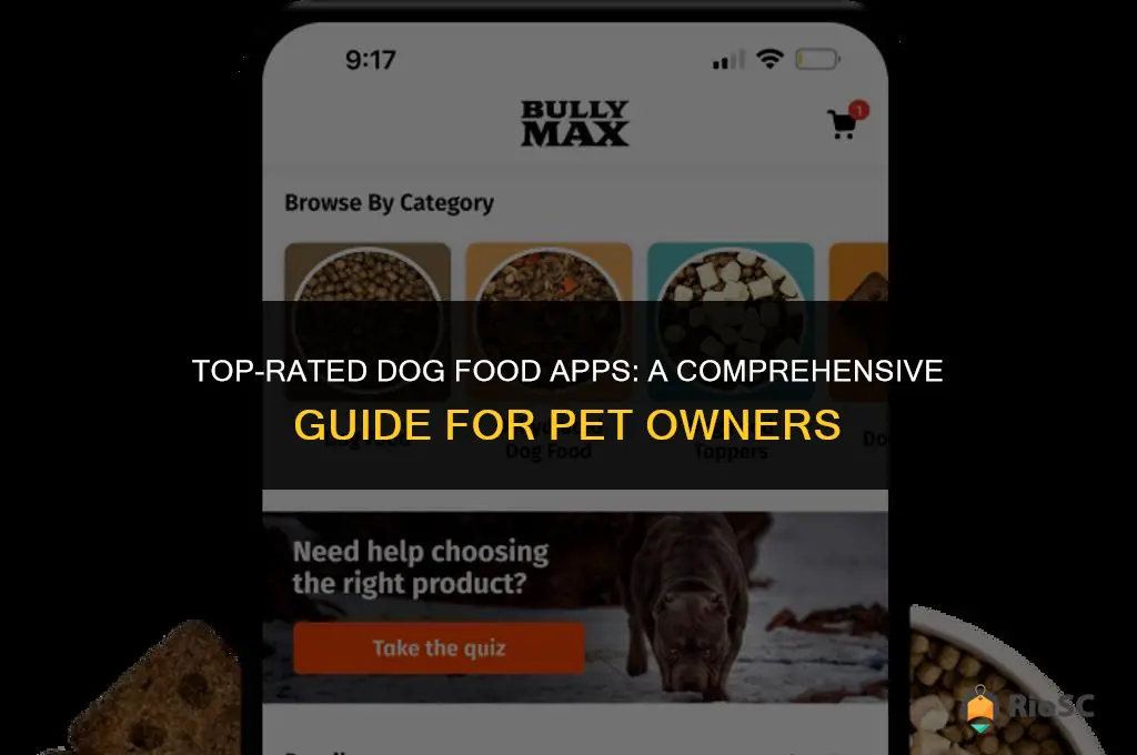 best dog food app