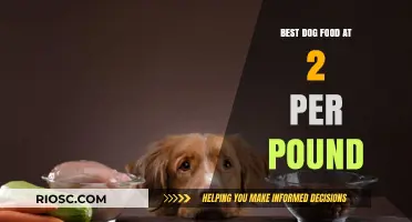 Affordable Nutrition: Unveiling the Best Dog Food Options at Just $2 per Pound