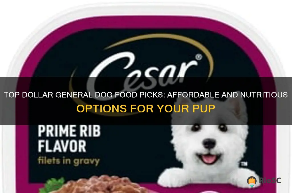 best dog food at dollar general