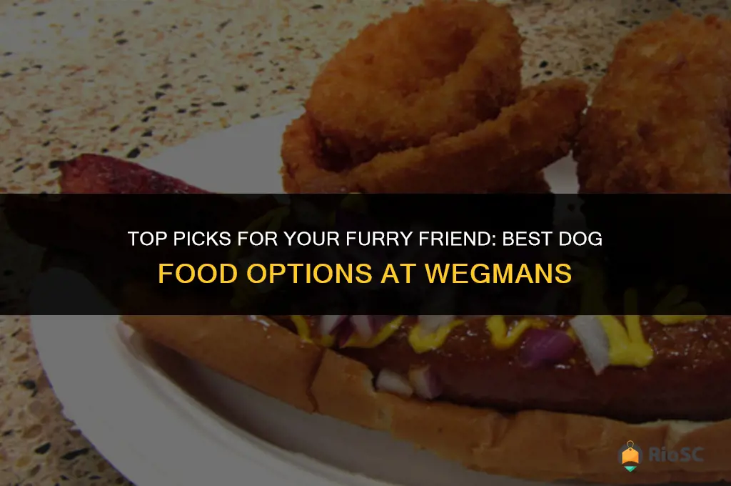 best dog food at wegmans