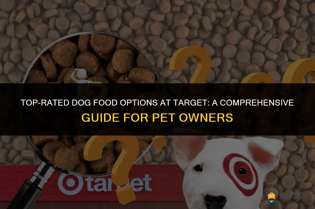 best dog food available at target