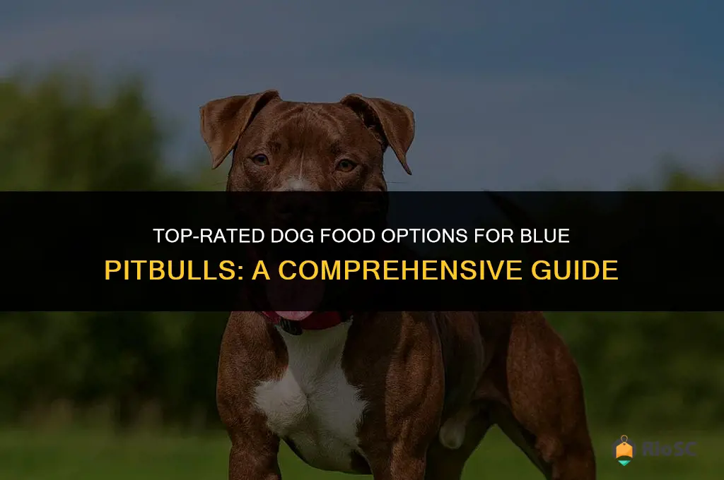 best dog food blue pitbulls