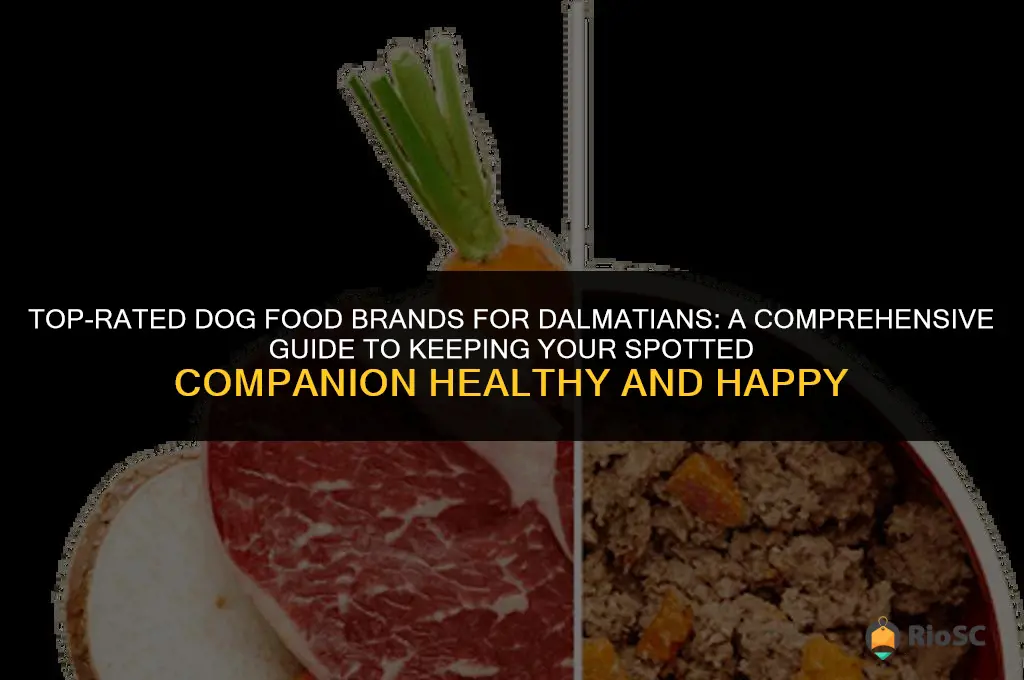 best dog food brand for dalmatians