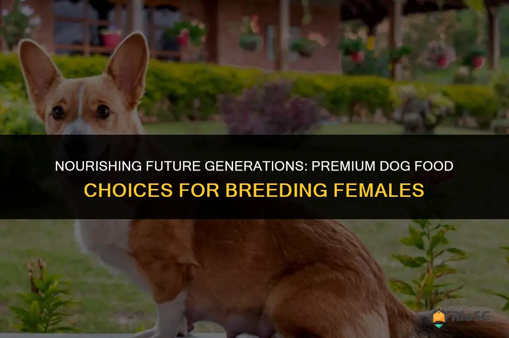 best dog food for breeding females