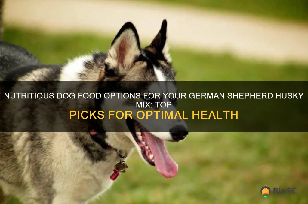 best dog food for german shepherd husky mix