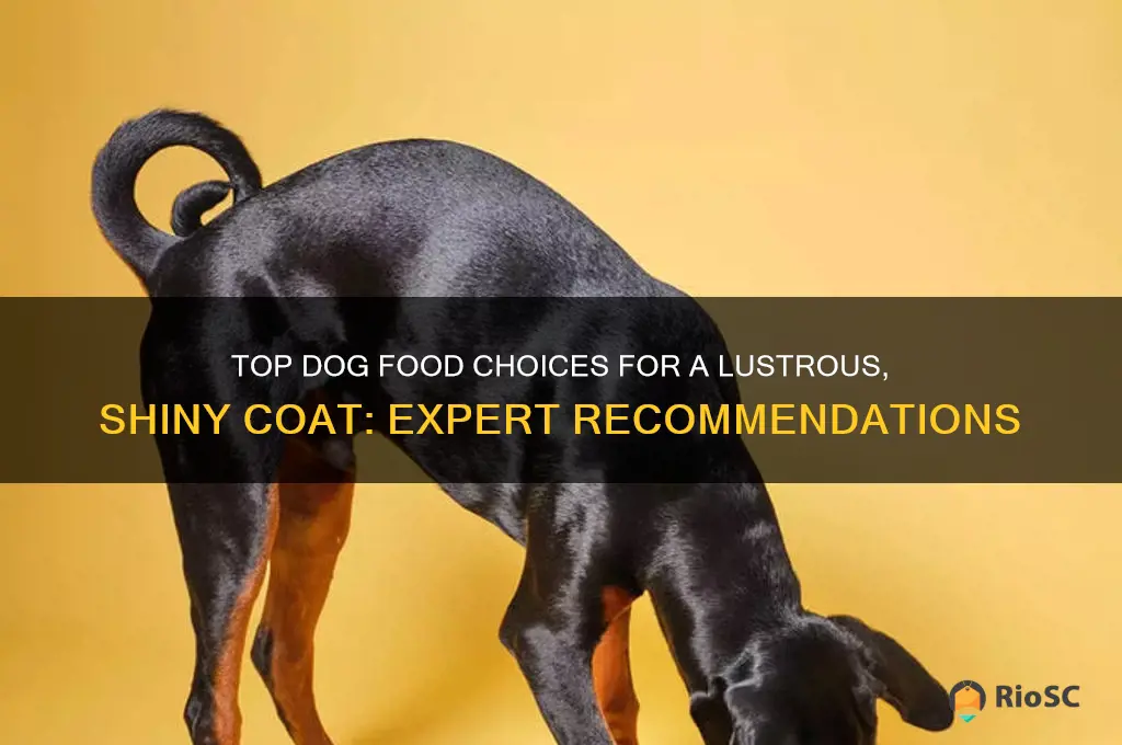 best dog food for shiny coat