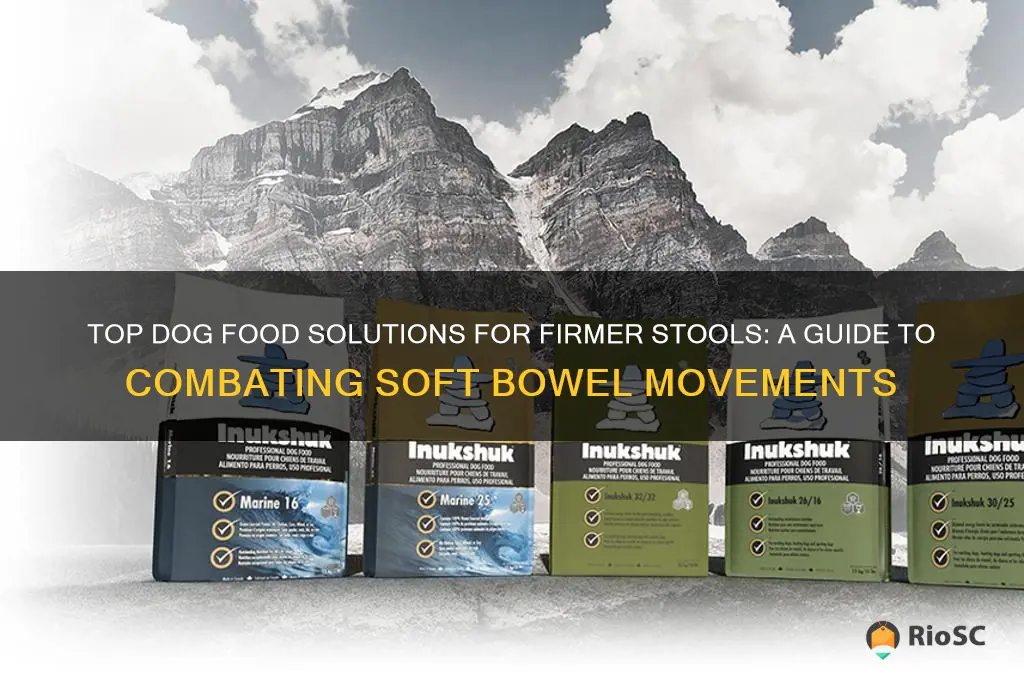 best dog food for soft stools