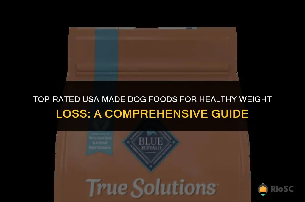 best dog food for weight loss made in usa