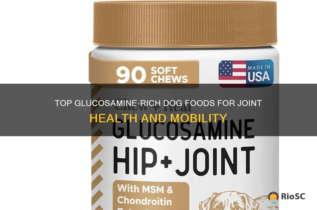 best dog food with glucosamine