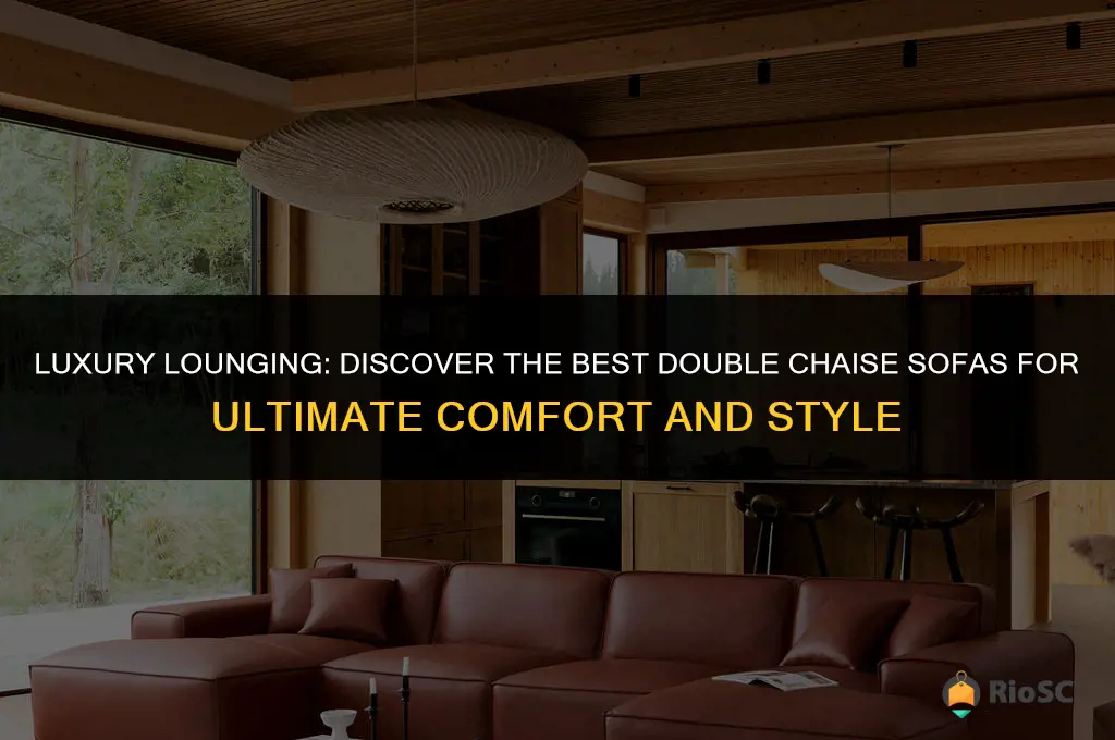 best double chaise sofa