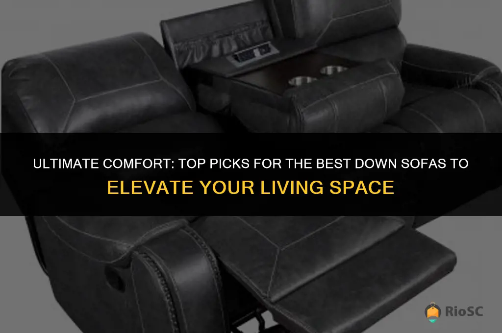best down sofas