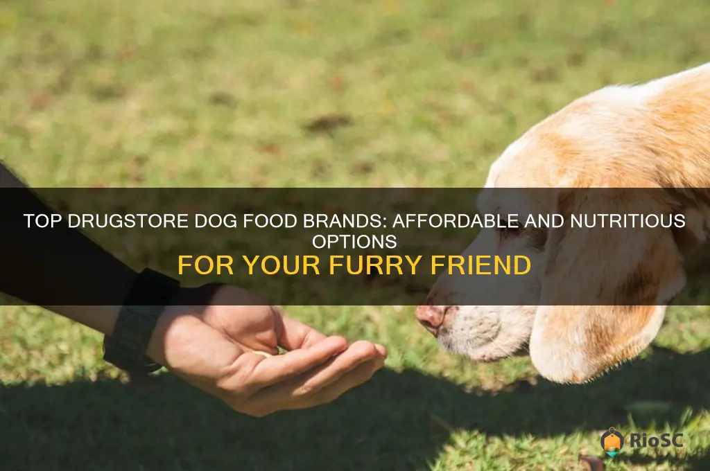 best drugstore dog food