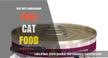 Top Picks for Dry Carrageenan-Free Cat Food: A Comprehensive Guide