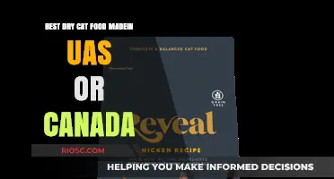 Top Picks for Your Feline Friend: Best Dry Cat Food Made in the USA or Canada