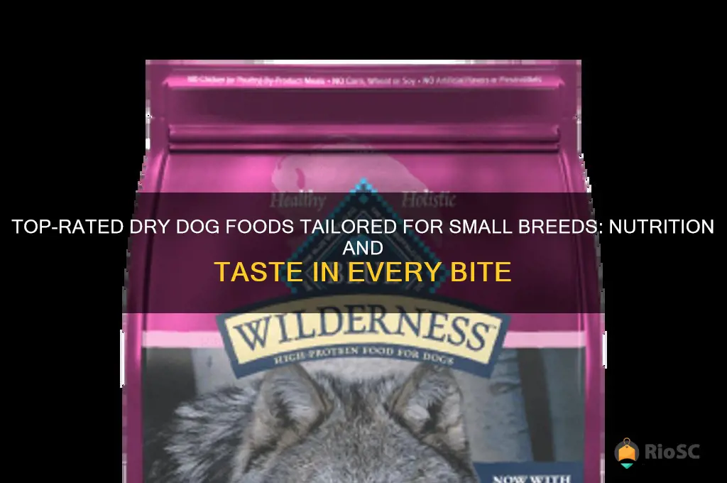 best dry dog foods for small breeds