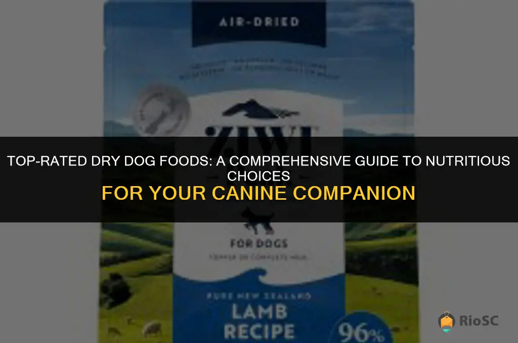 best dry dog foods ranked