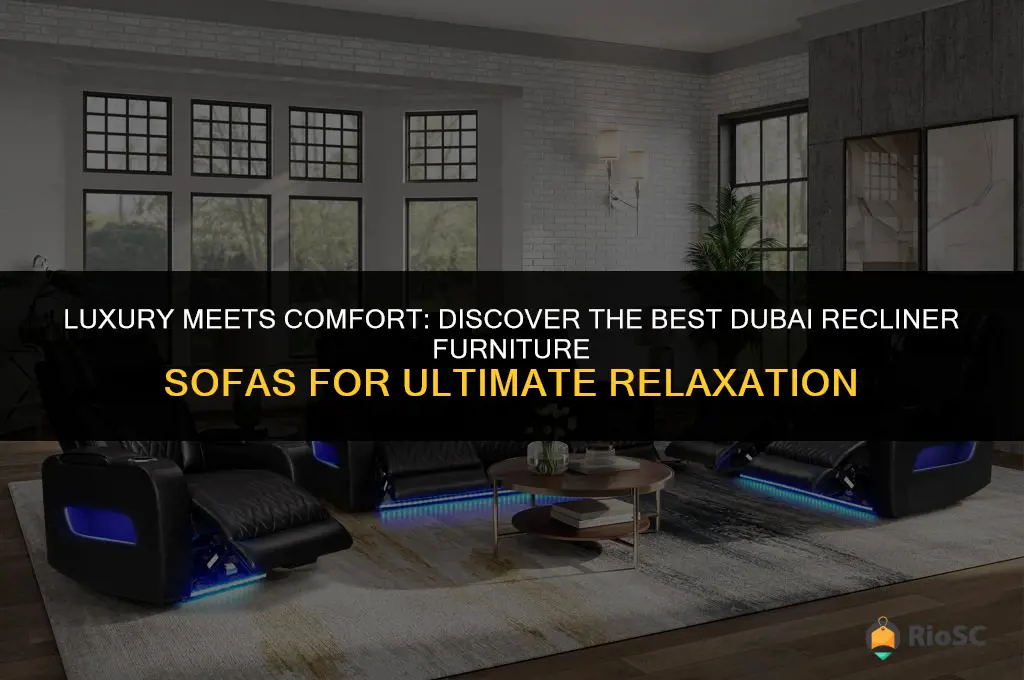 best dubai recliner furniture sofa