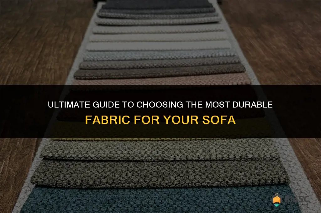 best durable fabric for sofa