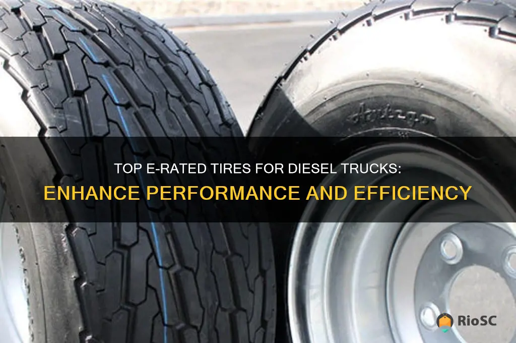 best e rated tires for diesel truck