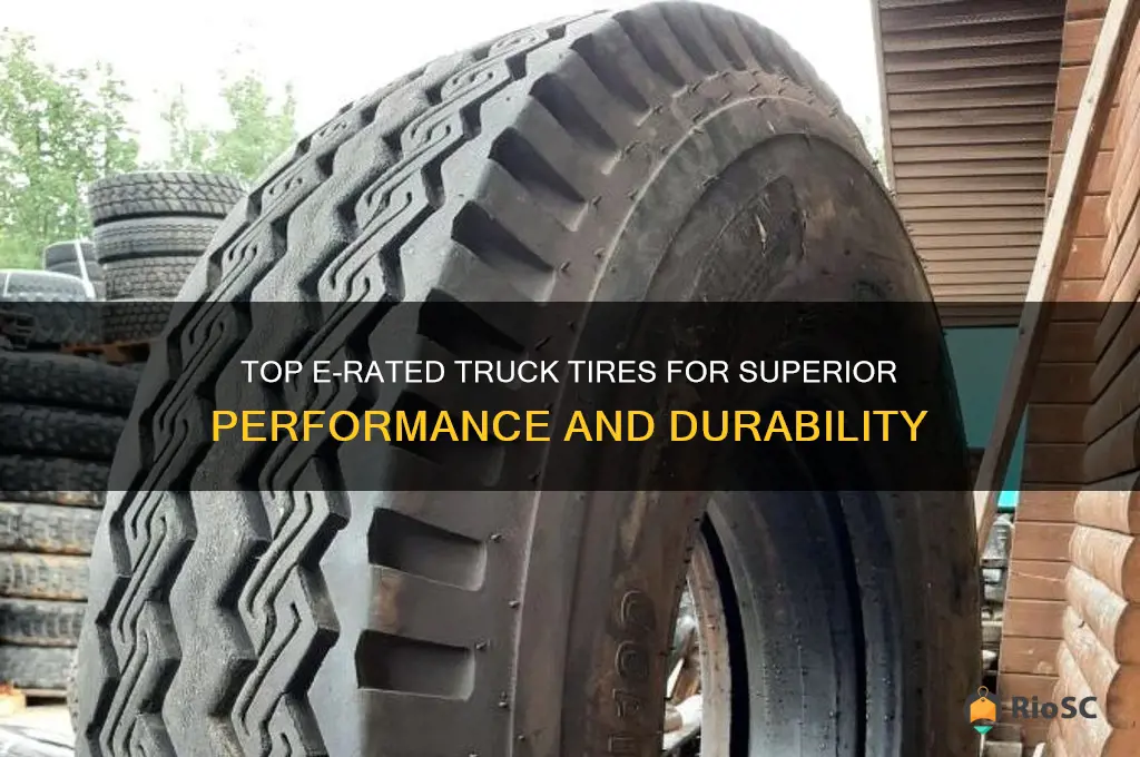 best e rated tires truck