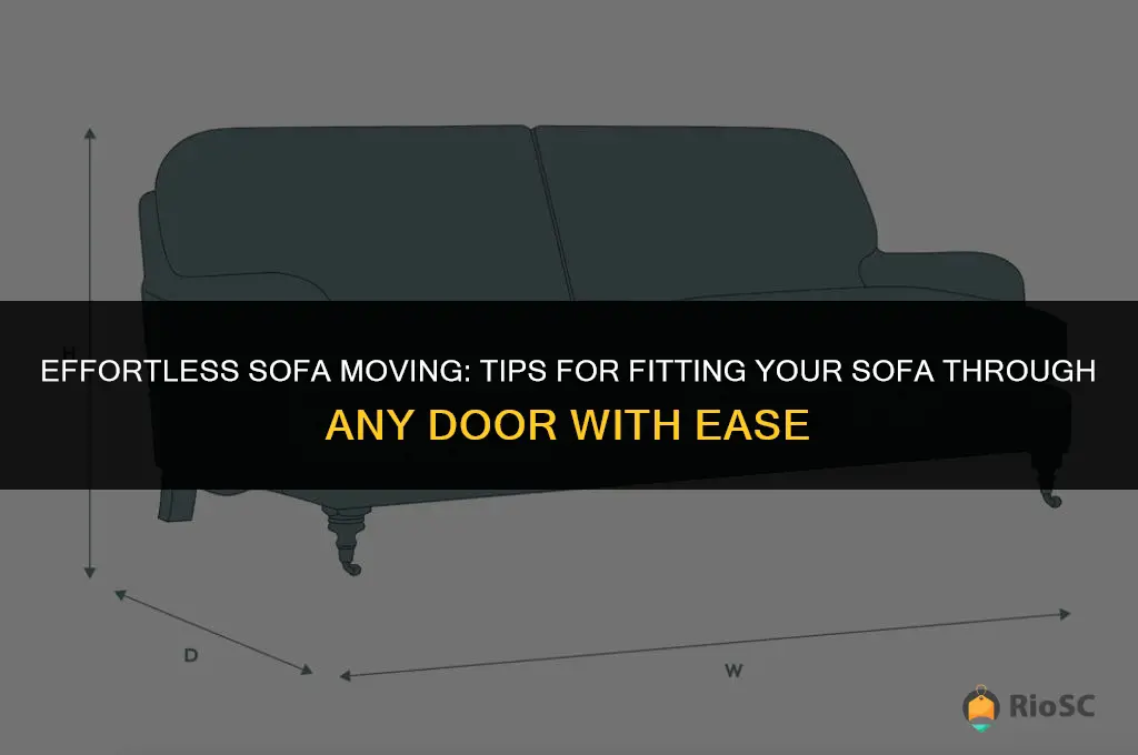 best easy to fit a sofa through door
