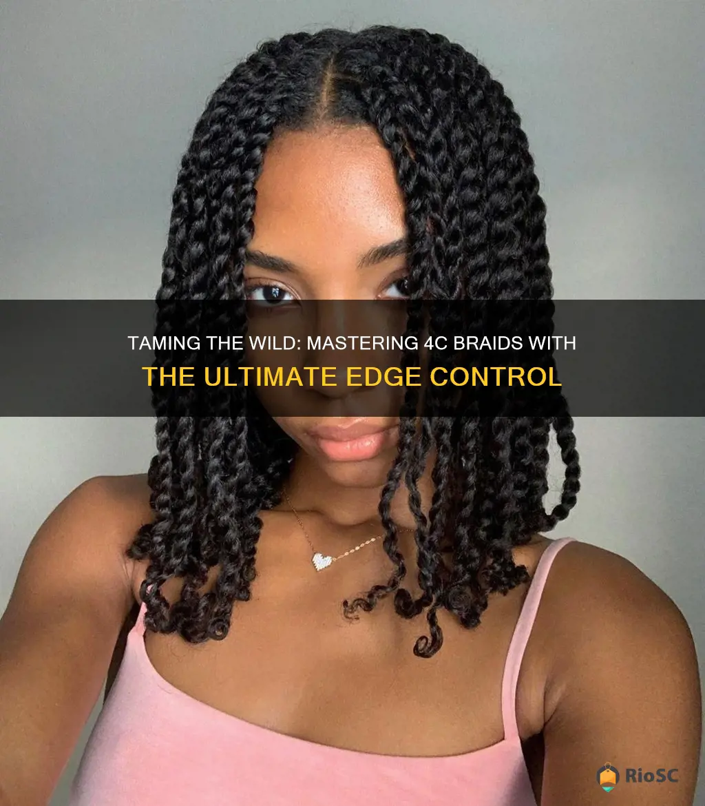 best edge control for braiding 4c hair