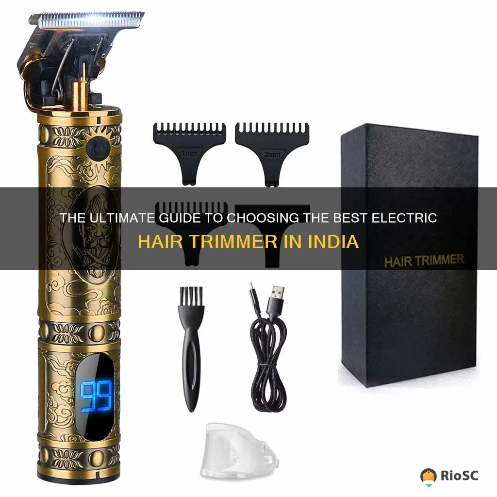 best electric hair trimmer in india