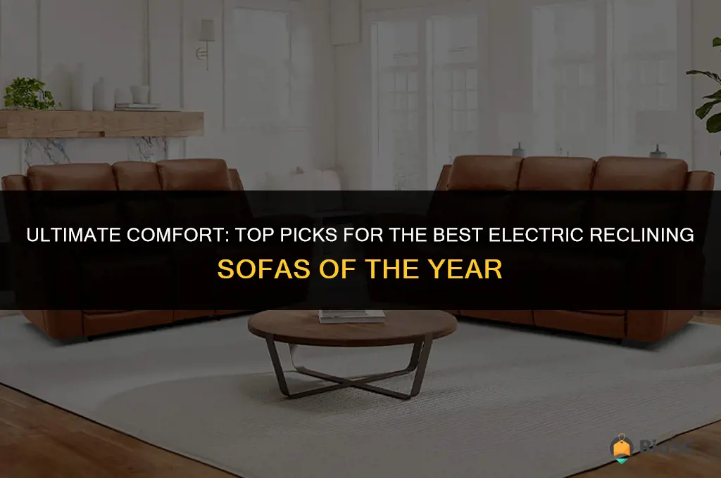 best electric reclining sofa