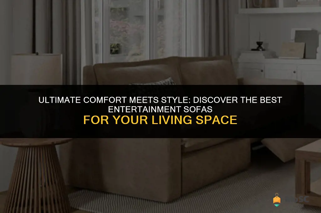 best entertainment sofas