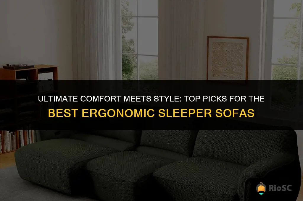 best ergonomic sleeper sofa