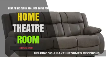 Ultimate Comfort: Top Fabric and Leather Recliner Sofas for Your Home Theatre Room