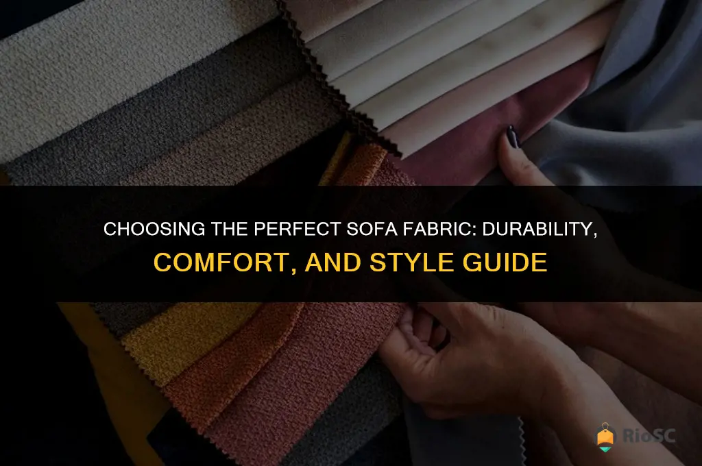 best fabric choices for sofas