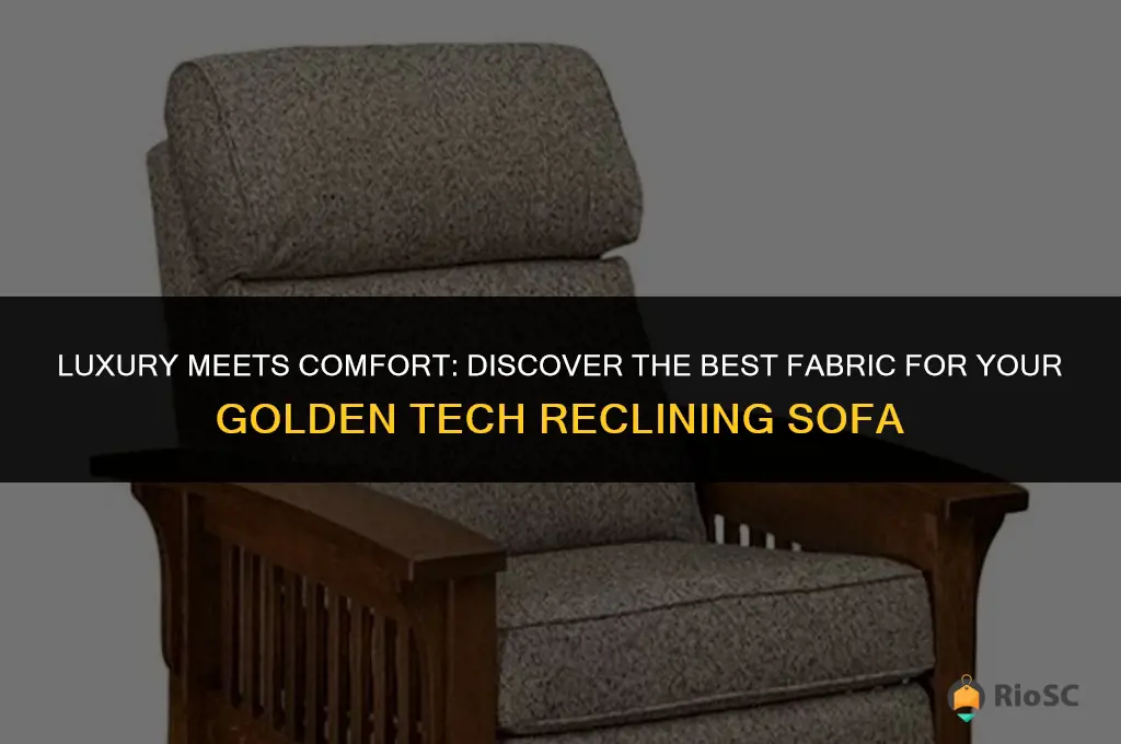 best fabric for golden tech reclining sofa