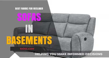 Durable and Cozy: Choosing the Best Fabric for Recliner Sofas in Basement Spaces