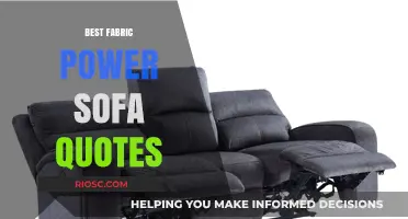 Luxury Meets Comfort: Top Fabric Power Sofa Quotes for Your Dream Living Space