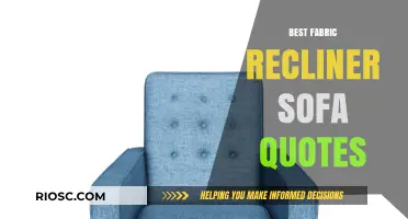 Luxury Meets Comfort: Top Quotes on the Best Fabric Recliner Sofas for Your Home