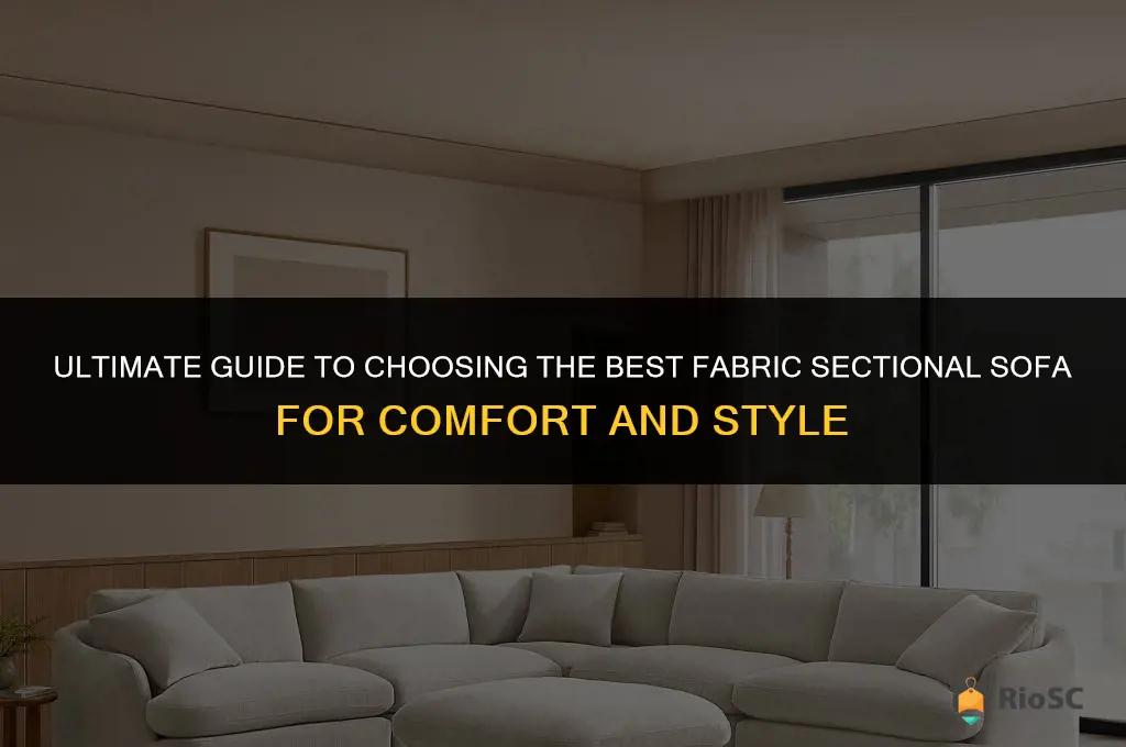 best fabric sectional sofa