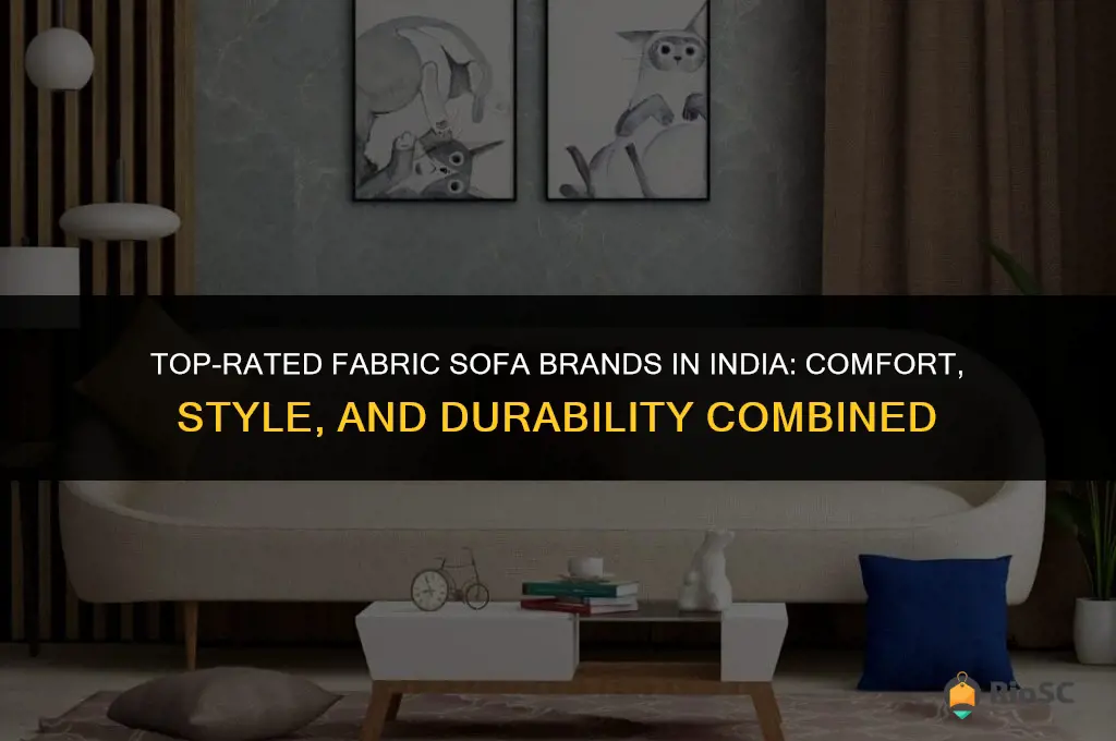 best fabric sofa brands india