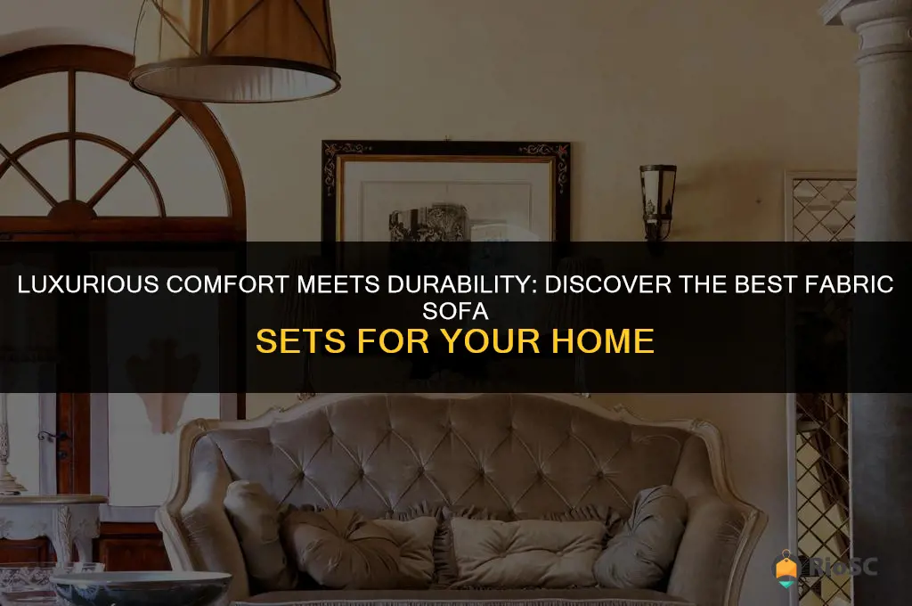best fabric sofa set