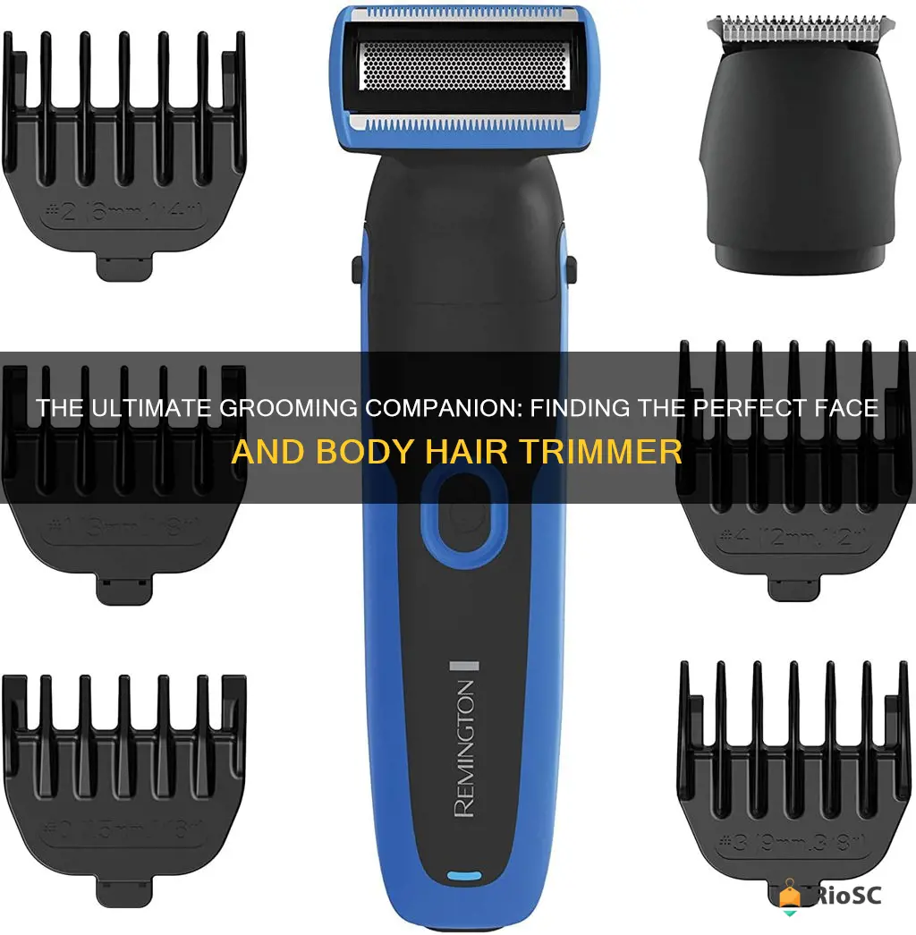 best face and body hair trimmer