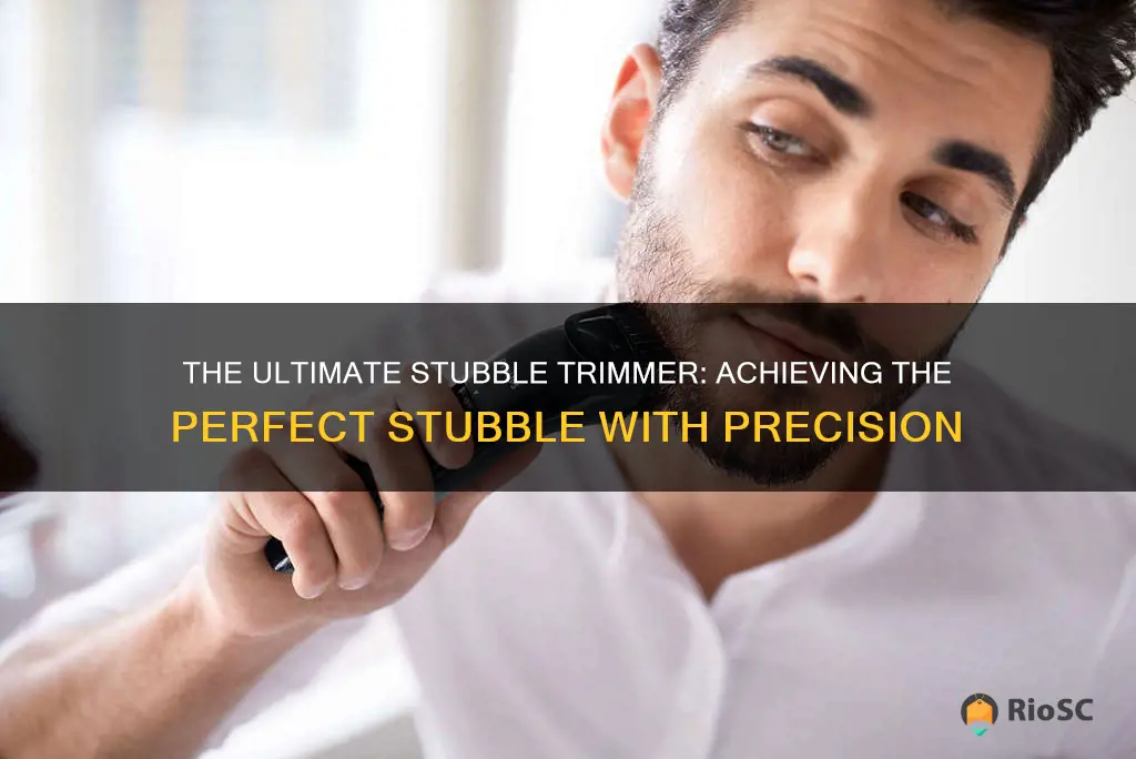 best facial hair trimmer for stubble