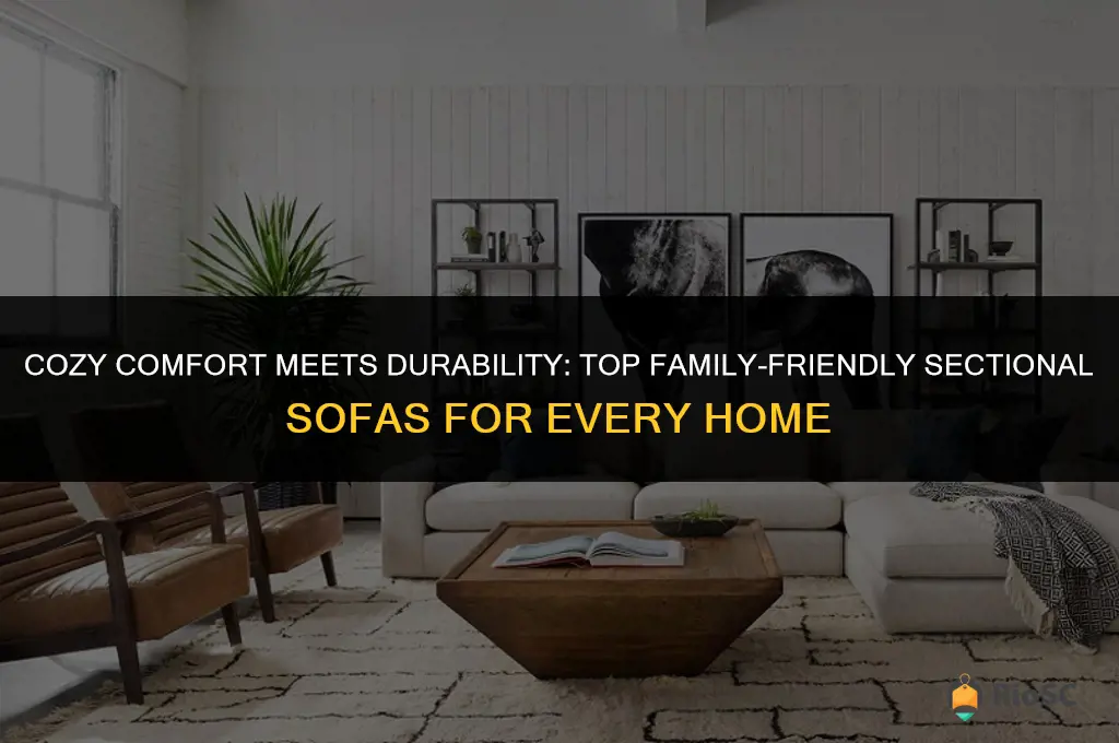 best family friendly sectional sofa