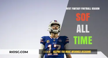 Unforgettable Campaigns: The Greatest Fantasy Football Seasons in History