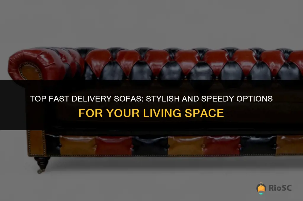 best fast delivery sofas