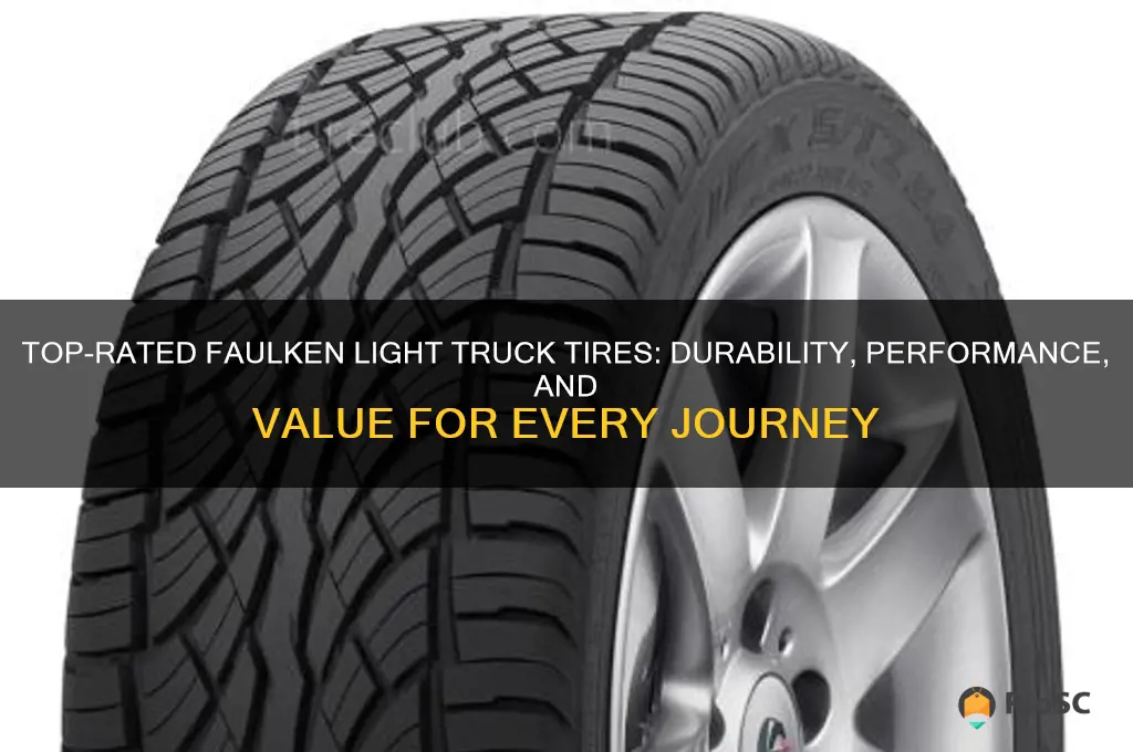 best faulken light truck tires