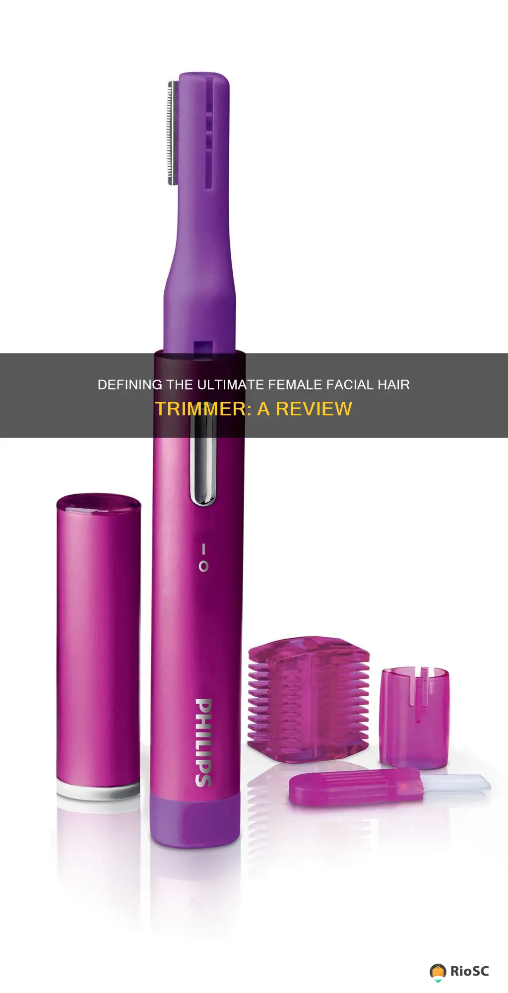 best female facial hair trimmer