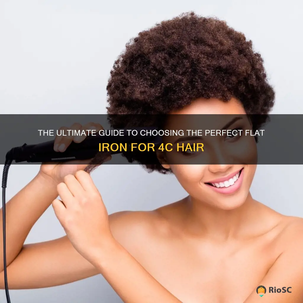 best fflat iron for 4c hair